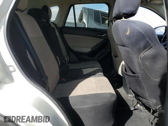 2015 Mazda CX-5 Touring with VIN JM3KE4CY7F0553862, listed as a Copart auction lot 48392725 with 122,530 mi miles and Salvage Title. Bid and sale history available at carsss.com. Image 10.