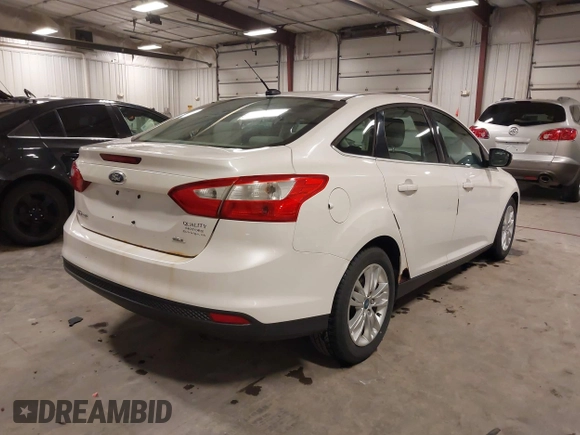 2012 Ford Focus SEL with VIN 1FAHP3H22CL178118, listed as a IAAI auction lot 42013759 with 183,481 mi miles and . Bid and sale history available at carsss.com. Image 4.