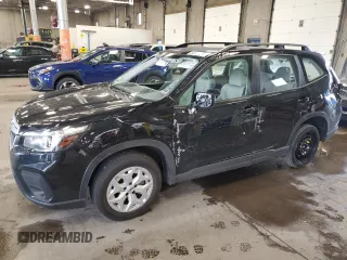 2020 Subaru Forester with VIN JF2SKADC5LH496322, listed as a Copart auction lot 60571215 with 25,544 mi miles and Salvage title. Bid and sale history available at DreamBid. Image 1.