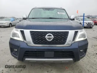 2020 Nissan Armada SL with VIN JN8AY2ND3L9108136, listed as a Copart auction lot 42542315 with 85,152 mi miles and Salvage Title. Bid and sale history available at carsss.com. Image 5.