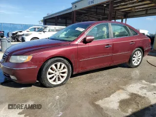 2008 Hyundai Azera Limited with VIN KMHFC46F88A319393, listed as a Copart auction lot 46523985 with Not Provided miles and Non Repairable. Bid and sale history available at DreamBid. Image 1.