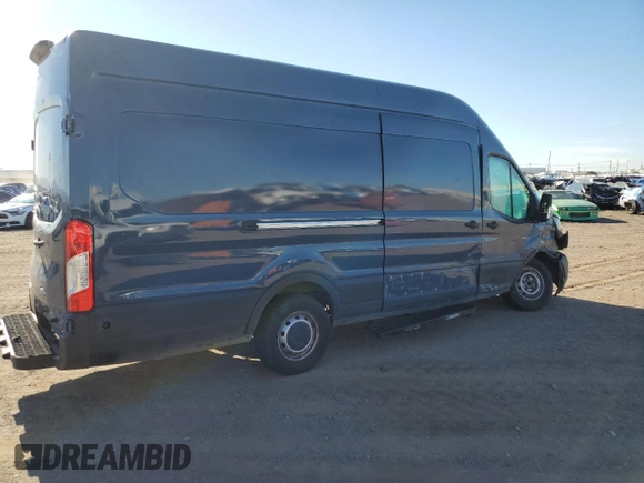 2019 Ford Transit with VIN 1FTYR3XM0KKB78842, listed as a Copart auction lot 83498454 with 62,157 mi miles and Salvage title. Bid and sale history available at DreamBid. Image 3.