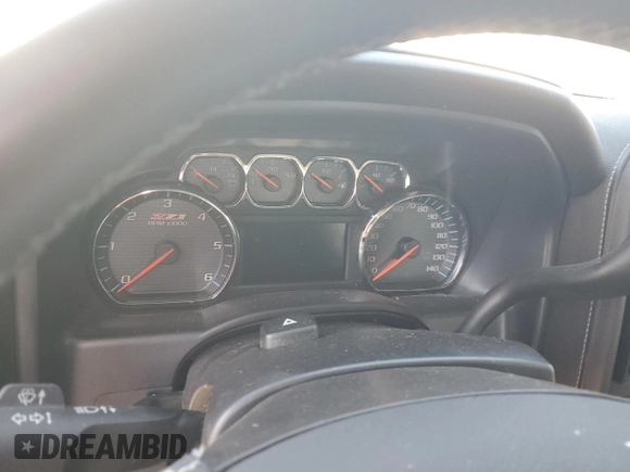 2015 Chevrolet Silverado 1500 LTZ with VIN 3GCUKSEJ4FG305028, listed as a Copart auction lot 46948365 with 0 mi miles and Salvage Title. Bid and sale history available at carsss.com. Image 9.