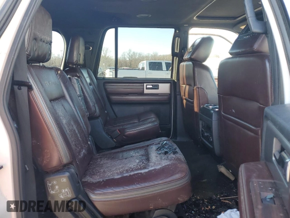 2016 Ford Expedition EL Platinum with VIN 1FMJK1MT3GEF36197, listed as a Copart auction lot 86983904 with 239,657 mi miles and Salvage Title. Bid and sale history available at carsss.com. Image 11.