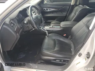 2011 Infiniti M37 with VIN JN1BY1AP7BM324886, listed as a Copart auction lot 63787144 with 186,400 mi miles and Salvage Title. Bid and sale history available at carsss.com. Image 7.