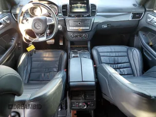 2017 Mercedes-Benz GLS 63 AMG with VIN 4JGDF7FE5HA765976, listed as a Copart auction lot 47546314 with 76,737 mi miles and . Bid and sale history available at DreamBid. Image 8.