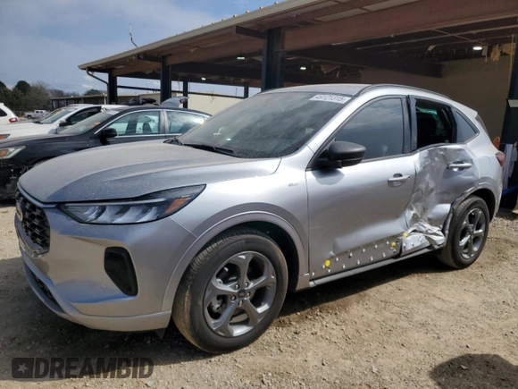 2024 Ford Escape ST-Line with VIN 1FMCU0MN0RUB19367, listed as a Copart auction lot 49121315 with 4,950 mi miles and Salvage Title. Bid and sale history available at DreamBid. Image 1.