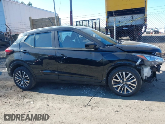 2021 Nissan Kicks SV with VIN 3N1CP5CV9ML523140, listed as a IAAI auction lot 42044267 with 51,182 mi miles and . Bid and sale history available at DreamBid. Image 14.