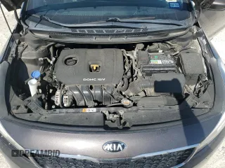 2017 Kia Forte LX with VIN 3KPFL4A75HE150712, listed as a Copart auction lot 52585155 with 185,643 mi miles and Salvage Title. Bid and sale history available at carsss.com. Image 11.