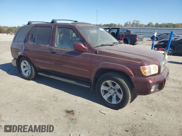 2003 Nissan Pathfinder LE z VIN JN8DR09Y63W835297, wystawiony jako Copart lot #76980904 z przebiegiem 254 778 mil mil oraz Szkoda całkowita • Salvage title. Historia ofert i sprzedaży dostępna na DreamBid. Obrazek 4.