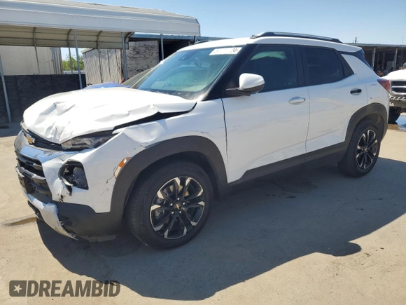 2021 Chevrolet TrailBlazer LT with VIN KL79MPS26MB023437, listed as a Copart auction lot 57448724 with 67,414 mi miles and Non Repairable. Bid and sale history available at DreamBid. Image 1.