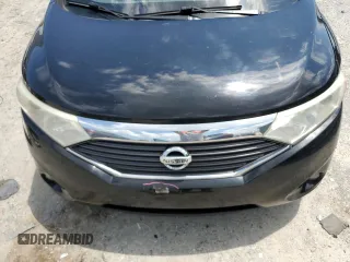 2013 Nissan Quest LE with VIN JN8AE2KP5D9065556, listed as a Copart auction lot 62130425 with 174,438 mi miles and Salvage title. Bid and sale history available at DreamBid. Image 12.