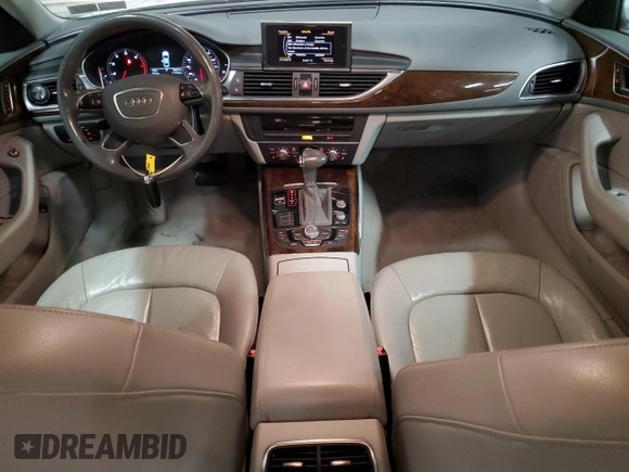 2013 Audi A6 2.0T Premium with VIN WAUCFAFC3DN026696, listed as a Copart auction lot 85013694 with 117,538 mi miles and Salvage Title. Bid and sale history available at carsss.com. Image 8.