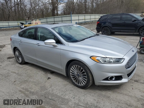 2016 Ford Fusion Titanium with VIN 3FA6P0K99GR319253, listed as a Copart auction lot 51935965 with 186,717 mi miles and Salvage Title. Bid and sale history available at DreamBid. Image 4.