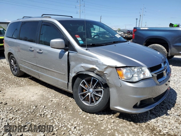 2017 Dodge Grand Caravan SXT with VIN 2C4RDGCG0HR814762, listed as a Copart auction lot 51769485 with 98,166 mi miles and Salvage Title. Bid and sale history available at DreamBid. Image 4.
