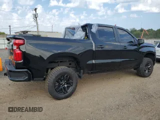 2023 Chevrolet Silverado 1500 Custom Trail Boss with VIN 3GCUDCE85PG293096, listed as a Copart auction lot 68750824 with 17,310 mi miles and Salvage Title. Bid and sale history available at carsss.com. Image 3.