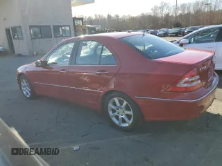 2007 Mercedes-Benz C with VIN WDBRF87H47F901393, listed as a Copart auction lot 43383025 with 128,583 mi miles and Salvage title. Bid and sale history available at DreamBid. Image 2.