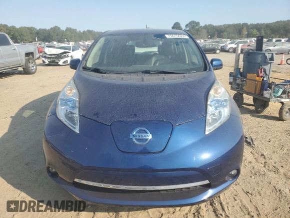 2016 Nissan LEAF S with VIN 1N4BZ0CP5GC303118, listed as a Copart auction lot 75615624 with 50,297 mi miles and Clean Title. Bid and sale history available at carsss.com. Image 5.
