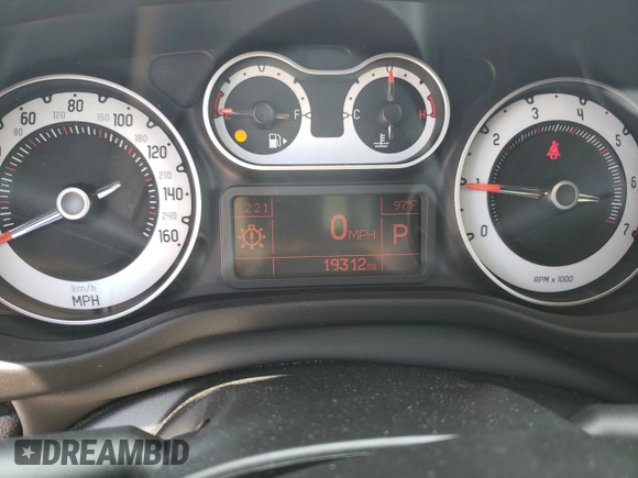 2015 FIAT 500L Urbana Trekking with VIN ZFBCFADH3FZ036290, listed as a Copart auction lot 69063734 with 19,312 mi miles and Non Repairable. Bid and sale history available at carsss.com. Image 9.