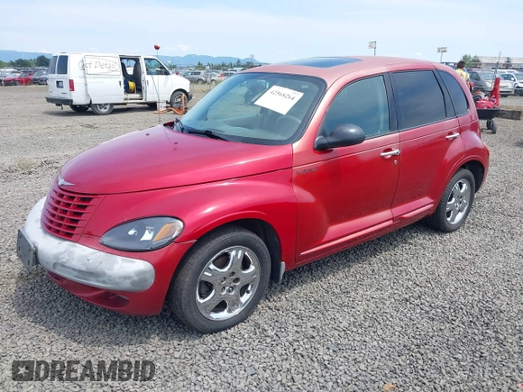 2002 Chrysler PT Cruiser Touring with VIN 3C4FY58B22T344392, listed as a IAAI auction lot 42568264 with 276,042 mi miles and . Bid and sale history available at DreamBid. Image 2.