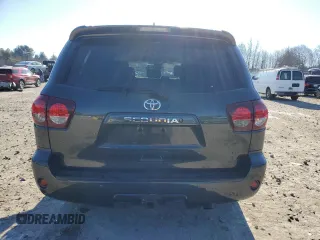 2018 Toyota Sequoia SR5 with VIN 5TDBY5G14JS162726, listed as a Copart auction lot 88815355 with 99,288 mi miles and Salvage Title. Bid and sale history available at carsss.com. Image 6.