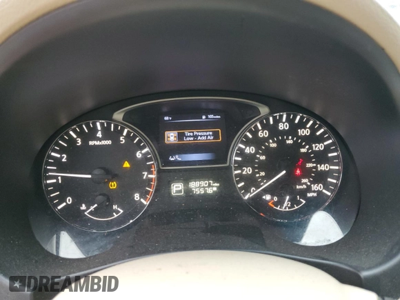 2015 Nissan Altima SL with VIN 1N4AL3AP1FN335603, listed as a Copart auction lot 53728445 with 188,907 mi miles and Salvage Title. Bid and sale history available at DreamBid. Image 9.