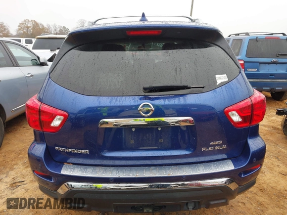 2020 Nissan Pathfinder Platinum with VIN 5N1DR2DM0LC610995, listed as a IAAI auction lot 41109334 with 94,065 mi miles. Bid and sale history available at carsss.com. Image 16.