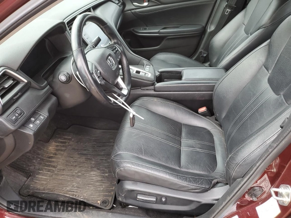 2019 Honda Insight Touring with VIN 19XZE4F76KE400076, listed as a Copart auction lot 55021115 with 184,443 mi miles and Clean Title. Bid and sale history available at carsss.com. Image 7.