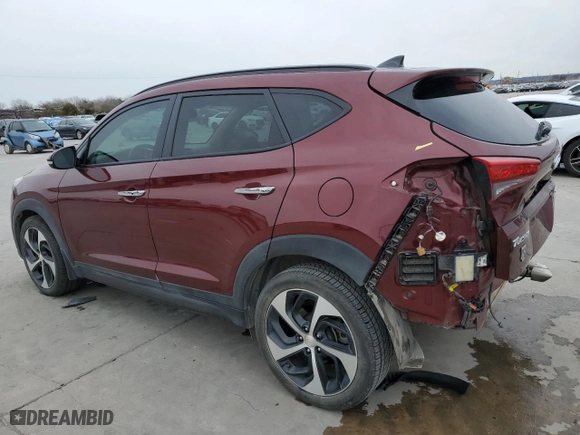 2016 Hyundai Tucson Sport with VIN KM8J33A23GU076954, listed as a Copart auction lot 88210785 with 125,974 mi miles and Clean Title. Bid and sale history available at carsss.com. Image 2.