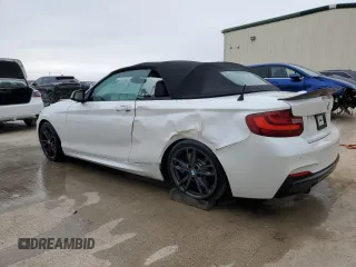 2016 BMW 2 Series M235i with VIN WBA1M1C59GV393903, listed as a Copart auction lot 78515724 with 0 mi miles and Salvage Title. Bid and sale history available at carsss.com. Image 2.