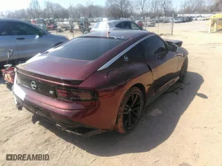 2023 Nissan Z Performance with VIN JN1BZ4BH2PM310844, listed as a IAAI auction lot 41778108 with 20,790 mi miles. Bid and sale history available at carsss.com. Image 4.