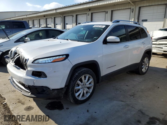 2017 Jeep Cherokee Limited с VIN 1C4PJLDB7HD231913, выставлен на аукционе Copart как лот 88345195 с пробегом 92 502 миль миль и Списание • Salvage title. История ставок и продаж доступна на DreamBid. Изображение 1.