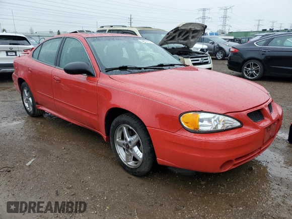 2003 Pontiac Grand Am SE1 with VIN 1G2NF52F83C130389, listed as a Copart auction lot 55257195 with 82,772 mi miles and Clean Title. Bid and sale history available at carsss.com. Image 4.