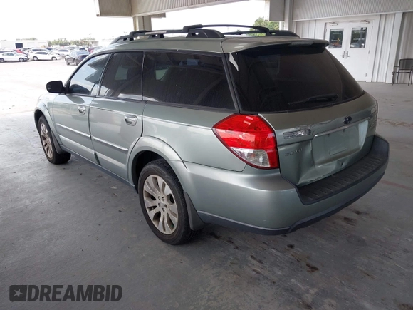 2009 Subaru Outback Ltd with VIN 4S4BP66C797316617, listed as a IAAI auction lot 42116772 with 168,117 mi miles. Bid and sale history available at carsss.com. Image 3.