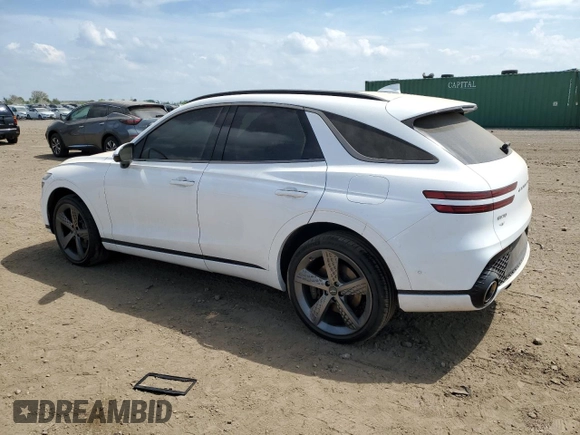 2023 Genesis GV70 Sport z VIN KMUMCDTC7PU102031, wystawiony jako Copart lot #55354305 z przebiegiem Nie podano mil oraz Szkoda całkowita • Salvage title. Historia ofert i sprzedaży dostępna na DreamBid. Obrazek 2.