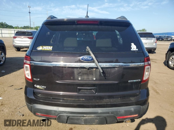 2013 Ford Explorer XLT z VIN 1FM5K7D87DGA54011, wystawiony jako Copart lot #62096145 z przebiegiem 197 716 mil mil oraz Czysty tytuł • Clean title. Historia ofert i sprzedaży dostępna na DreamBid. Obrazek 6.