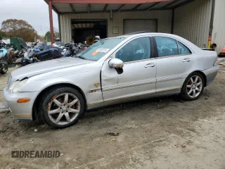 2004 Mercedes-Benz C 230 Kompressor with VIN WDBRF40J14A548030, listed as a Copart auction lot 80555724 with Not Provided miles and Salvage Title. Bid and sale history available at DreamBid. Image 1.