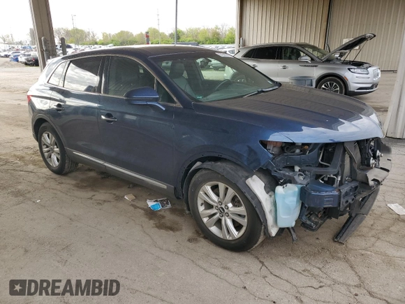 2017 Lincoln MKX Premiere with VIN 2LMPJ6JR5HBL21862, listed as a Copart auction lot 54555785 with 111,055 mi miles and Salvage title. Bid and sale history available at DreamBid. Image 4.