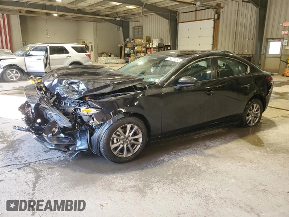 2024 Mazda 3 S with VIN 3MZBPAAM3RM429443, listed as a Copart auction lot 76621514 with Not Provided miles and Salvage Title. Bid and sale history available at DreamBid. Image 1.