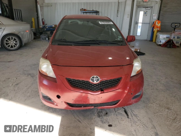 2009 Toyota Yaris with VIN JTDBT903891313898, listed as a Copart auction lot 87820085 with 212,806 mi miles and Salvage Title. Bid and sale history available at carsss.com. Image 5.
