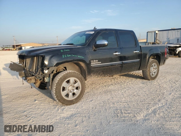 2011 GMC Sierra 1500 SLE with VIN 3GTP1VE07BG390336, listed as a Copart auction lot 53549315 with 124,793 mi miles and Clean title. Bid and sale history available at DreamBid. Image 1.