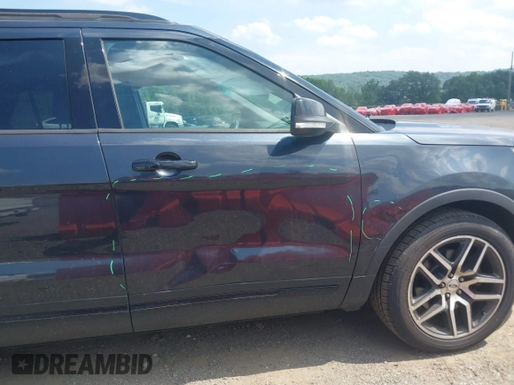 2017 Ford Explorer Sport with VIN 1FM5K8GT7HGB75715, listed as a IAAI auction lot 42570690 with 109,452 mi miles and . Bid and sale history available at DreamBid. Image 6.