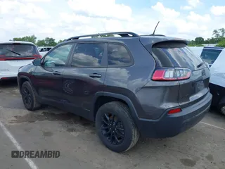 2023 Jeep Cherokee Altitude Lux with VIN 1C4PJMMB0PD115067, listed as a IAAI auction lot 42173993 with 52,180 mi miles. Bid and sale history available at carsss.com. Image 14.