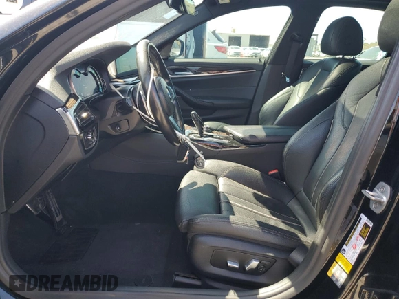 2018 BMW 5 Series 530e with VIN WBAJA9C53JB251434, listed as a Copart auction lot 56971115 with 225,345 mi miles and Clean title. Bid and sale history available at DreamBid. Image 7.