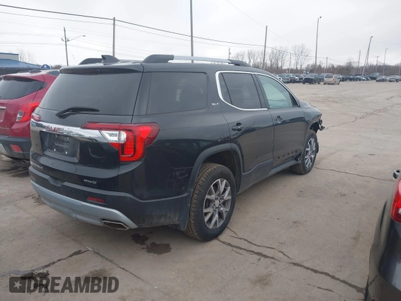 2020 GMC Acadia SLT with VIN 1GKKNULS9LZ160798, listed as a IAAI auction lot 41503363 with 158,272 mi miles and . Bid and sale history available at DreamBid. Image 4.