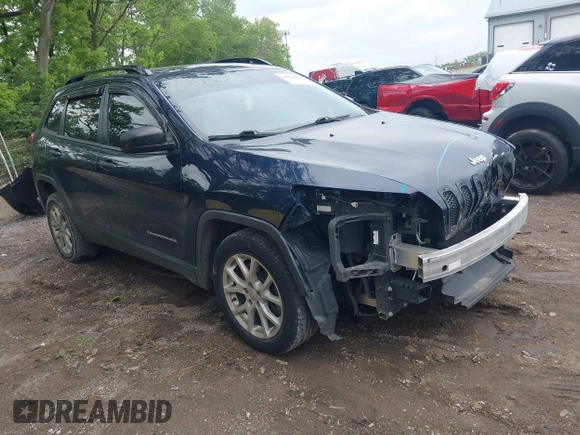 2016 Jeep Cherokee Sport z VIN 1C4PJLAB9GW177926, wystawiony jako IAAI lot #42359022 z przebiegiem 157 088 mil mil oraz . Historia ofert i sprzedaży dostępna na DreamBid. Obrazek 1.