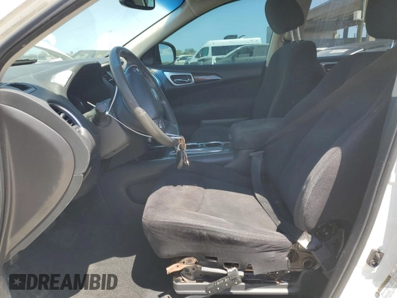 2016 Nissan Pathfinder SV with VIN 5N1AR2MN9GC635296, listed as a Copart auction lot 52887885 with 140,565 mi miles and Salvage Title. Bid and sale history available at carsss.com. Image 7.