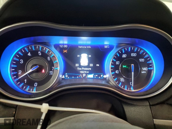 2017 Chrysler 300 with VIN 2C3CCAKG0HH639320, listed as a Copart auction lot 86405044 with 156,479 mi miles and Non Repairable. Bid and sale history available at carsss.com. Image 9.