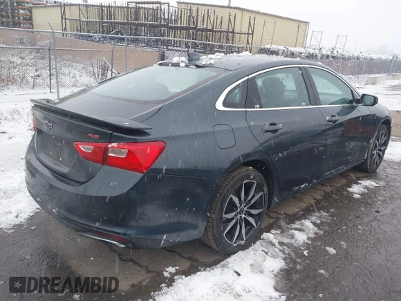 2020 Chevrolet Malibu RS with VIN 1G1ZG5ST5LF128803, listed as a IAAI auction lot 41148439 with 35,643 mi miles and . Bid and sale history available at DreamBid. Image 4.