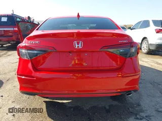2024 Honda Civic Sport with VIN 2HGFE2F59RH542928, listed as a IAAI auction lot 41972106 with 11,269 mi miles and . Bid and sale history available at DreamBid. Image 16.